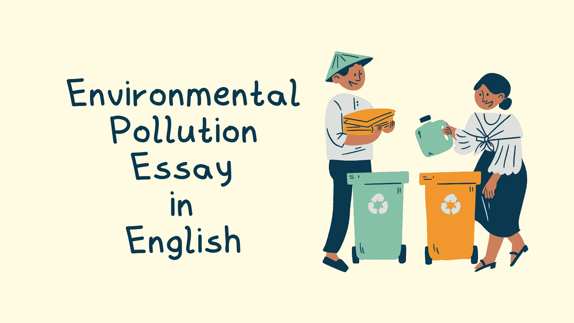 Environmental Pollution Essay In 150, 500 Words & 10 Lines